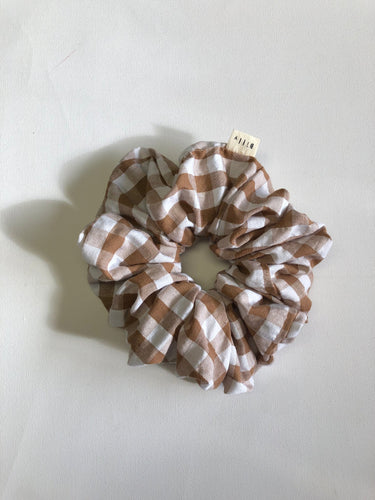 Gingham Scrunchie