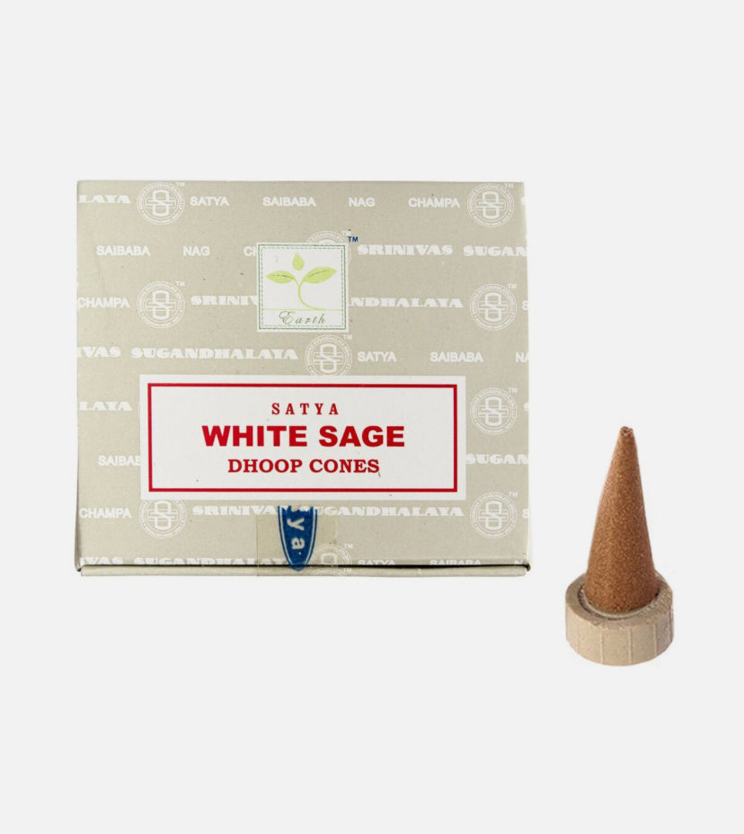 White Sage Incense Cones