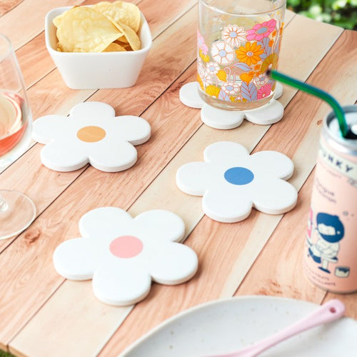 Daisy Coasters