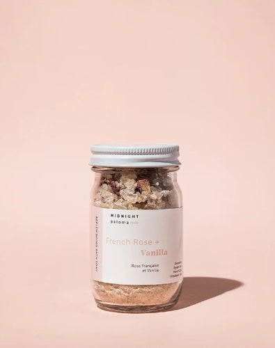 French Rose + Vanilla Replenishing Bath Soak