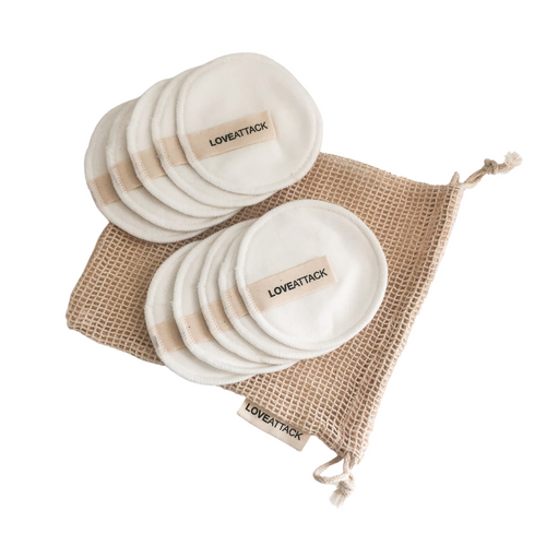 Reusable Organic Cotton Facial Rounds
